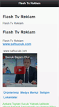 Mobile Screenshot of flashtvreklam.onlc.eu