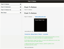 Tablet Screenshot of flashtvreklam.onlc.eu