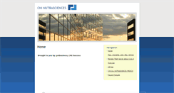 Desktop Screenshot of nutrasciences.onlc.eu