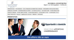 Desktop Screenshot of opportunites.onlc.eu