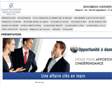 Tablet Screenshot of opportunites.onlc.eu