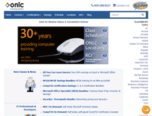 Tablet Screenshot of onlc.com
